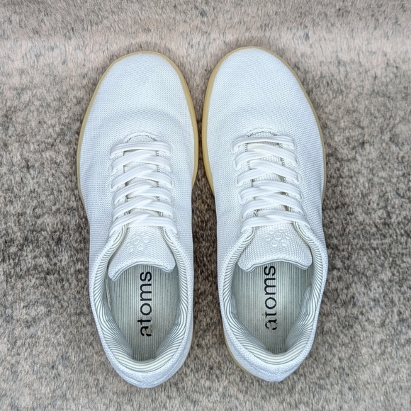 Atoms Model 001 Sneaker Limited Edition Bright White Women's 7 - Picture 5 of 14